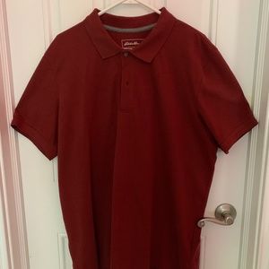 Eddie Bauer - Polo - Red - XL Slim